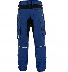 Ultima sansa - Pantaloni moderni de lucru X-Flex bleumarin Lichidare marime mare - Img 4