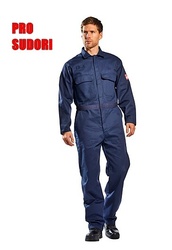 Combinezon sudori Ignifug 100% bumbac bleumarin Portwest