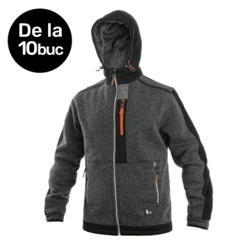 De la 10x Hanorac polar cu gluga usor calduros de iarna CXS