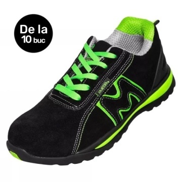 De la 5x Pantofi de protectie din piele cu bombeu metalic SB FO SRC