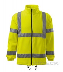 Fleece galben benzi reflectorizante 3M Malfini - Img 3