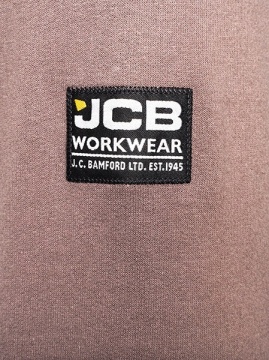 Hanorac gros și durabil cu gluga si fermoar JCB - Img 5