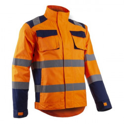 Jacheta de lucru tercot Hibana de inalta vizibilitate Coverguard - Img 3