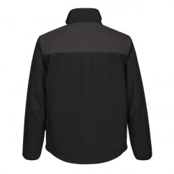 Jacheta de toamna softshell respirabila negru/gri - Img 2