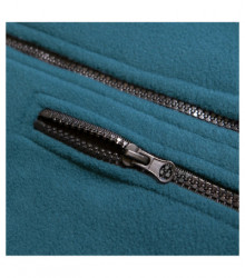 Jacheta fleece toamna, iarna gri-negru Malfini - Img 4