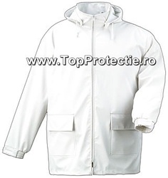 Jacheta impermeabila alba industria alimentara Coverguard - Img 2