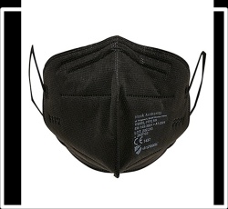 Masca protectie FFP2 NEW neagra set 10