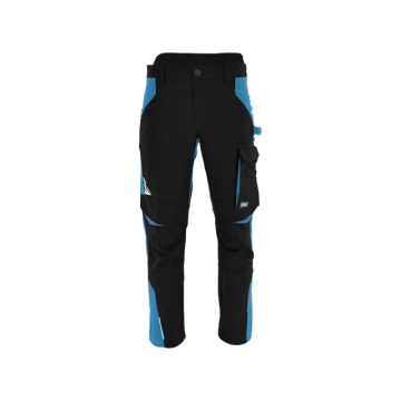 Pantaloni de lucru Confort optim | Negru + Petrol - Img 3