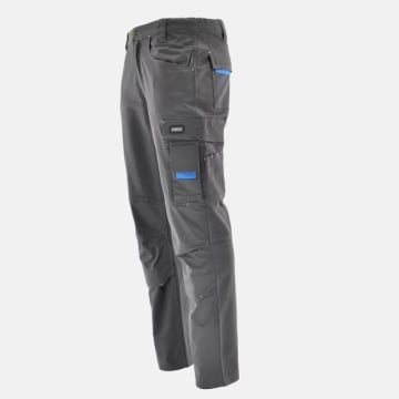 Pantaloni de lucru Flexibili | Gri-Albastru - Img 1