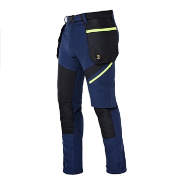 Pantaloni de lucru foarte elastici 4-WAY cu buzunare aplicate exterioare pentru scule - Img 3