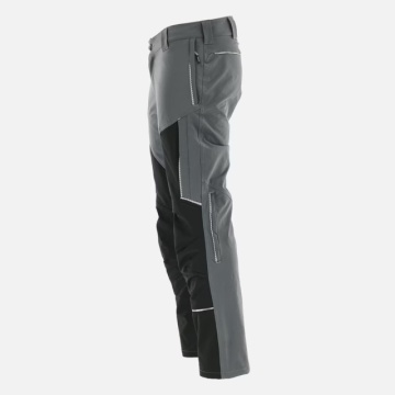 Pantaloni elastici si usori | Gri-Negru Sara - Img 4