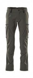 Pantaloni rezistenti flexibili de lucru Ultra light Maron - Img 2