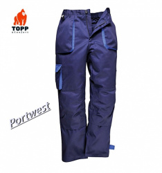 Pantaloni talie din tercot de calitate Pro Portwest