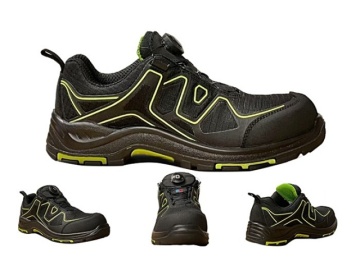 Pantofi de protectie flexibili, talpa cu stabilitate, siret quick tip Boa - Img 1