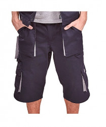 Salopeta de vara pantaloni scurti Navy Coverguard