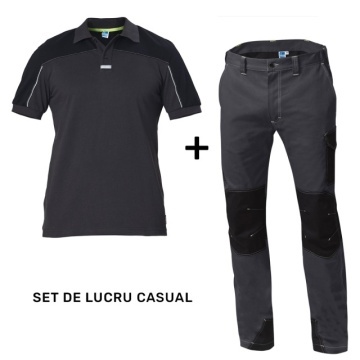 Set pantaloni de lucru de vara cu tricou Siggi