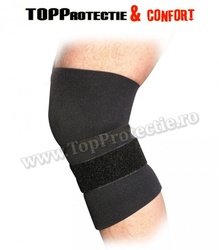 Suport pentru genunchi cu velcro elastic Coverguard