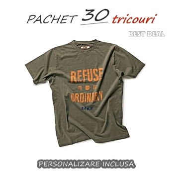 Tricou cu personalizare LOGO firma la comanda - pret de la 30 +