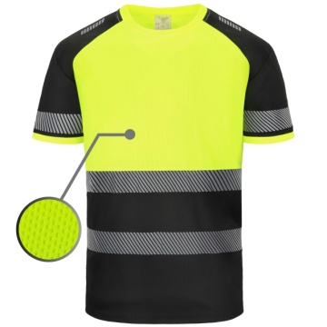 Tricou de lucru reflectorizant, respirabili, uscare rapida