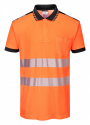 Tricou polo reflectorizant usor si respirabil Portwest - Img 3