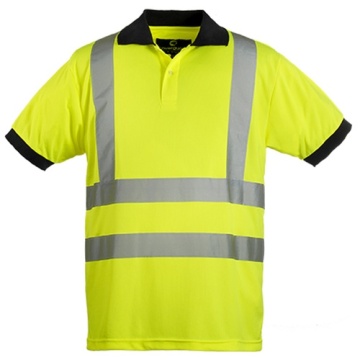 Tricou reflectorizant polo poliester Coverguard