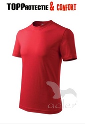 Tricou rosu maneci scurte de vara bumbac 160 ADL Malfini