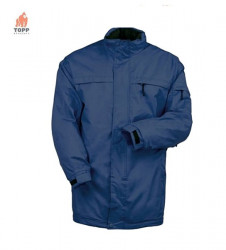 Ultima sansa - Geaca Iarna Pole Vest albastra clasic impermeabila Coverguard