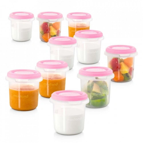 Set 10 Recipiente Ermetice 250 ml Rose - Img 3