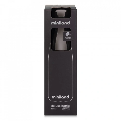 Sticla termos lichide Deluxe 500 ml Silver Miniland - Img 2