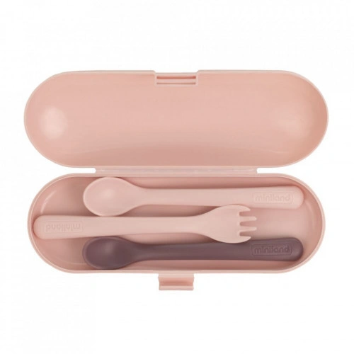 Set tacamuri ergonomice pentru copii Terra Blush Miniland - Img 2