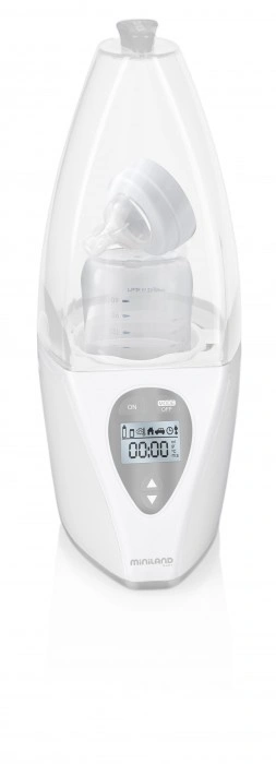 Incalzitor si sterilizator casa si auto Warmy Advanced Silver Miniland - Img 2