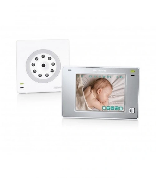 Interfon video monitorizare copii 3.5” Touch Miniland - Img 8