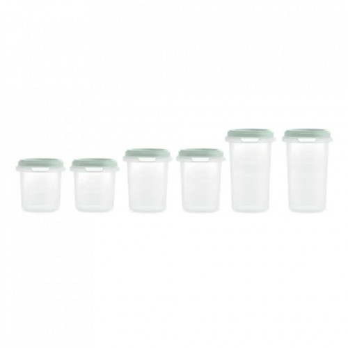 Set 6 recipiente 200 ml,250 ml,330 ml ermetice Dolce Mint