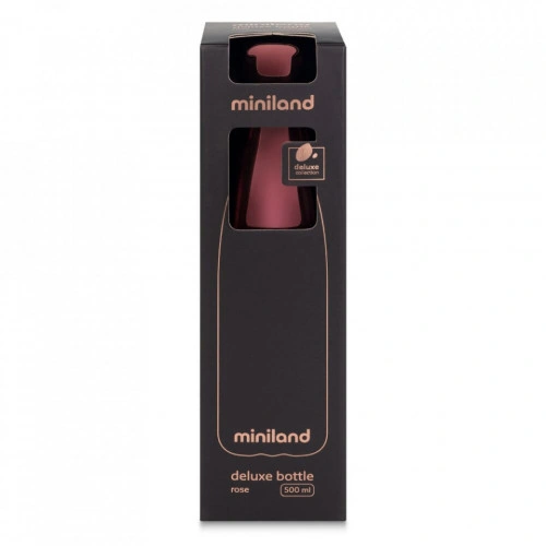 Sticla termos lichide Deluxe 500 ml Rose Miniland - Img 2