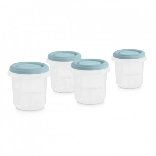 Set 4 Recipiente Ermetice gradate Terra Ocean 250 ml Miniland - Img 3