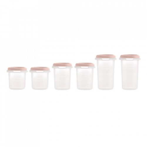 Set 6 recipiente gradate 200 ml,250 ml,330 ml ermetice Dolce Candy