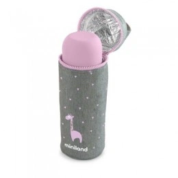 Gentuta Izoterma Thermibag Silky 350 ml Rose Miniland - Img 2