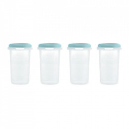 Set 4 Recipiente Ermetice gradate 330 ml Terra Ocean