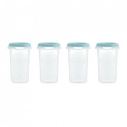 Set 4 Recipiente Ermetice gradate 330 ml Terra Ocean
