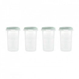 Set 4 recipiente gradate 330 ml ermetice Dolce Mint