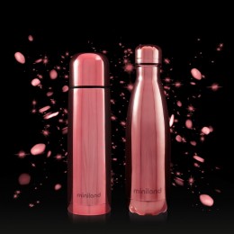 Termos lichide myBaby@me 500 ml Rose (set de 2 termosuri) Miniland