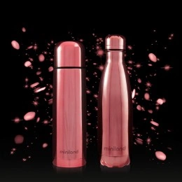 Termos lichide myBaby@me 500 ml Rose (set de 2 termosuri) Miniland - Img 2