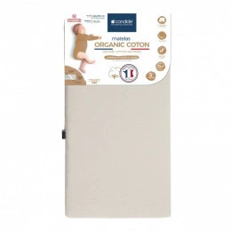 Saltea patut copii din Bumbac organic ptr. patut 60x 120 cm - Img 2