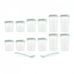 Set 12 recipiente gradate 200 ml,250 ml,330 ml ermetice Dolce Mint