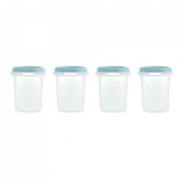 Set 4 Recipiente Ermetice gradate 250 ml Terra Ocean