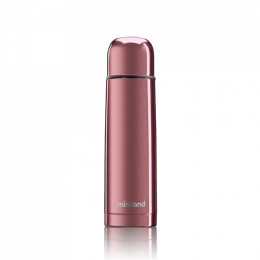 Termos Lichide Deluxe 500 ml cu efect crom Rose Miniland