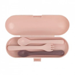 Set tacamuri ergonomice pentru copii Terra Blush Miniland - Img 2