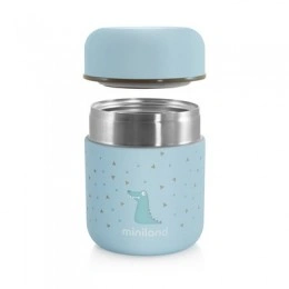 Termos Mancare Solida Silky Mini 280 ml Azure Miniland - Img 2