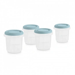 Set 4 Recipiente Ermetice gradate Terra Ocean 250 ml Miniland - Img 3