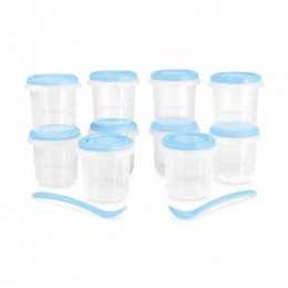 Set 10 Recipiente Ermetice 250 ml Azure